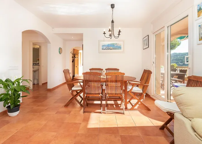Con Piscina Privada En Ferienhaus Begur